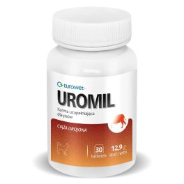 EUROWET Uromil 30 tab. karma uzupełniająca dla psów i kotów
