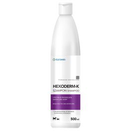 EUROWET Hexoderm-K 500 ml dermatologiczny szampon dla psów i kotów