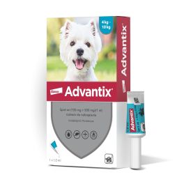 BAYER ADVANTIX Roztwór do nakrapiania dla psów od 4 do 10 kg (1 x 1 ml)