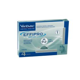 VIRBAC Effipro Spot-On preparat dla kotów 4 szt