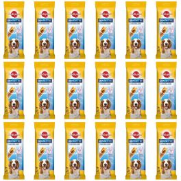 PEDIGREE DentaStix (średnie rasy) przysmak dentystyczny dla psów 54 szt. - 18x77g