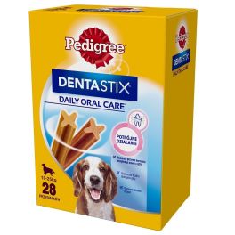 PEDIGREE DentaStix (średnie rasy) przysmak dentystyczny dla psów 52 szt 2x4x180g