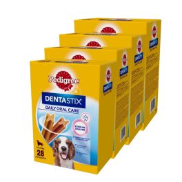 PEDIGREE DentaStix (średnie rasy) przysmak dentystyczny dla psów 112 szt. - 16x180g