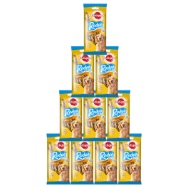 PEDIGREE Rodeo Duos 10 x 123g  przysmak dla dorosłych psów z kurczakiem i o smaku bekonu