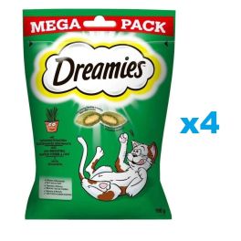 DREAMIES Mega Pack 4x180 g przysmak z nutą kocimiętki dla kota