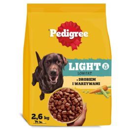 PEDIGREE Adult Light z drobiem i warzywami 2,6 kg niskokaloryczna sucha karma dla psów