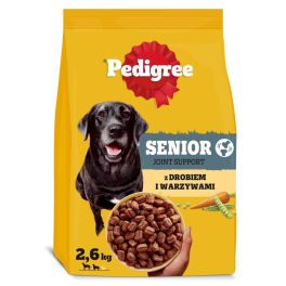 PEDIGREE Senior z drobiem i warzywami 3x2,6 kg sucha karma dla starszych psów