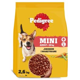 PEDIGREE Adult Mini z drobiem i warzywami 2,6 kg karma sucha dla psów małych ras