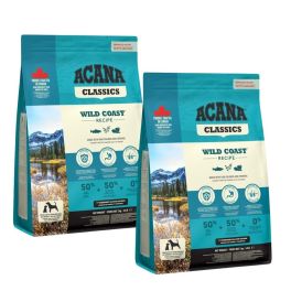 ACANA Wild Coast 2x2 kg łosoś, dla psów wszystkich ras i w każdym wieku