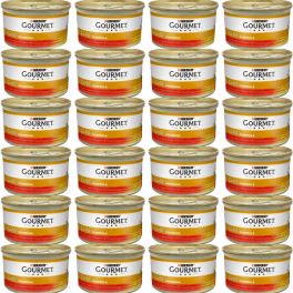 GOURMET Gold Casserole z wołowiną i kurczakiem w sosie 24x85 g