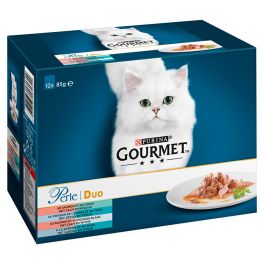 GOURMET Perle Duet Rybny w sosie dla kota 12x85g