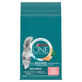 PURINA ONE Bifensis Adult Cat Salmon and Wheat 9,75 kg łosoś i pszenica, sucha karma dla kotów