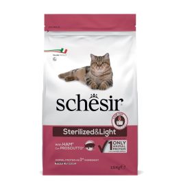 SCHESIR Original Sterilized and Light Szynka 1,5 kg karma sucha dla kota po sterylizacji i lekkostrawna