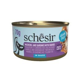 SCHESIR Grill Sardynki i makrela w sosie 70 g karma mokra dla kota