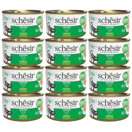 SCHESIR Complements Kurczak w galarecie 12x70 g karma mokra uzupełniająca dla kotów