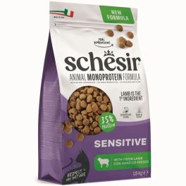 SCHESIR Animal Monoprotein Sensitive Lamb 1,5 kg karma sucha z jagnięciną dla kotów