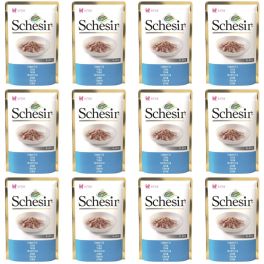 SCHESIR Tuńczyk karma mokra dla kociąt 12x85 g