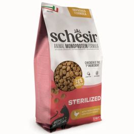SCHESIR Animal Monoprotein Sterilized Chicken 10 kg karma sucha z kurczakiem dla kotów po sterylizacji
