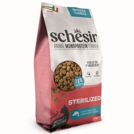 SCHESIR Animal Monoprotein Sterilized Fish10 kg karma sucha z rybą dla kotów po sterylizacji