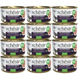 SCHESIR Complements Tuńczyk z kielczakiem w galarecie 12x70 g karma mokra uzupełniająca dla kotów