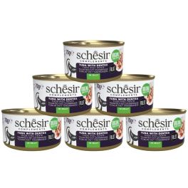 SCHESIR Complements Tuńczyk z kielczakiem w galarecie 6x70 g karma mokra uzupełniająca dla kotów