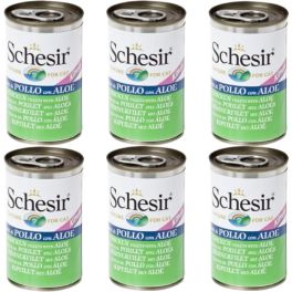 SCHESIR Filety z kurczaka z aloesem dla kociąt 6x140g
