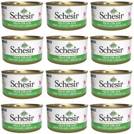 SCHESIR Kurczak Z Aloesem Dla Kociąt 12x85G