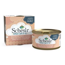 SCHESIR Kurczak Z Aloesem Dla Kociąt 85G