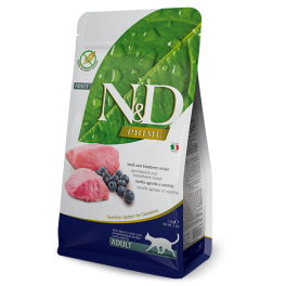 FARMINA N&D Prime Lamb & Blueberry Adult cat 1.5 kg karma dla kota z jagnięciną