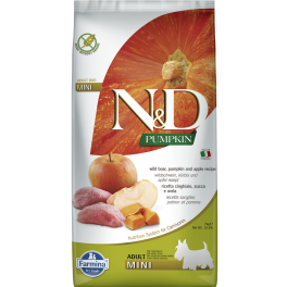 FARMINA N&D GF Pumpkin Boar & Apple Adult Mini 7 kg dla psów małych ras
