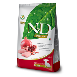 FARMINA N&D Prime Dog chicken and pomegranate Puppy Mini 2,5 kg karma dla szczeniąt małych ras