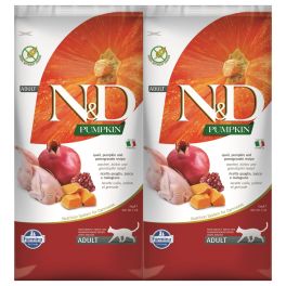 FARMINA N&D Pumpkin Cat quail & pomegranate 2x5 kg