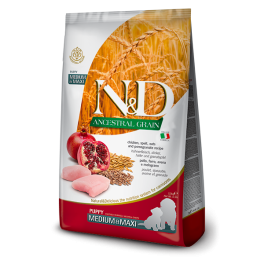 FARMINA N&D Ancestral  Grain Dog Puppy Medium Maxi chicken, oat 2,5 kg dla szczeniąt średnich i dużych ras