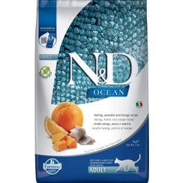 FARMINA N&D Ocean Cat Pumkin, Herring and Orange 50 g