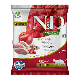 FARMINA N&D Quinoa Cat Hairball Duck, apple, cranberry 50 g