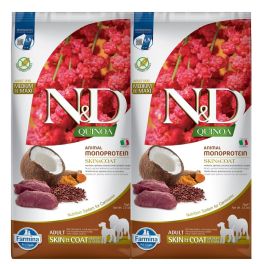 FARMINA N&D Quinoa Dog Adult Medium&Maxi Skin&Coat Venison & Coconut 2x7 kg