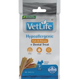 FARMINA Vet Life Dental Treat Hypoallergenic Fish Mini 60 g (7 szt) przysmak dentystyczny dla psów ras małych