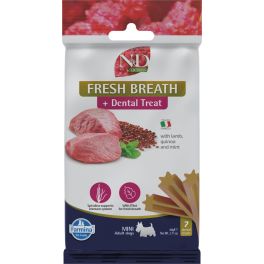 FARMINA N&D Quinoa Dental Treat Fresh breath Mini 60 g (7 szt) przysmak dentystyczny dla psów ras małych
