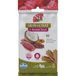 FARMINA N&D Quinoa Treat Multipack Skin Coat Duck Mini 15x60 g (105 szt) przysmak dentystyczny dla psów ras małych
