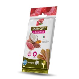 FARMINA N&D Quinoa Dental Treat Multipack Skin Coat Duck Medium/Maxi 15x100 g (105 szt) przysmak dentystyczny dla średnich i dużych psów