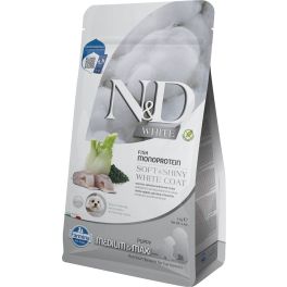 FARMINA N&D White Dog Puppy Medium Maxi Sea Bass, Spirulina, Fennel 2 kg