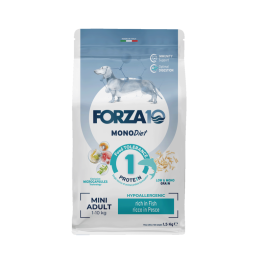 FORZA10 Mini Diet z rybą hipoalergiczna sucha karma dla dorosłych psów małych ras 1,5 kg