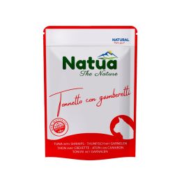 NATUA Natural Tuńczyk z krewetkami w galaretce dla kotów 70 g