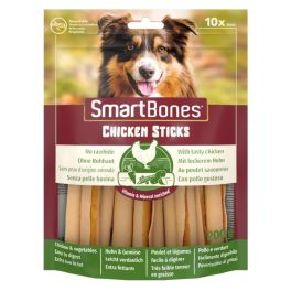 SMART BONES Chicken Sticks 10 szt pałeczki do żucia dla psów kurczak