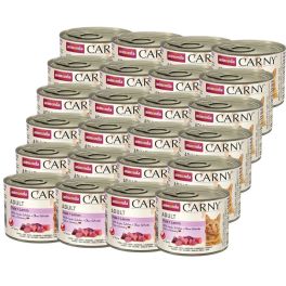 ANIMONDA Carny Adult zestaw indyk i jagnięcina 24 x 200 g