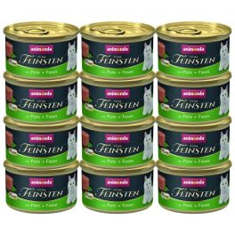 ANIMONDA Vom Feinsten Mousse z indykiem i bażantem 12x85 g mus dla kotów