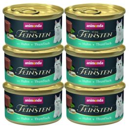 ANIMONDA Vom Feinsten Mousse z kurczakiem i tuńczykiem 6x85g mus dla kotów