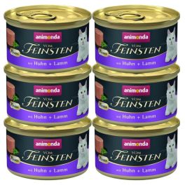 ANIMONDA Vom Feinsten Mousse z kurczakiem i jagnięciną 6x85g mus dla kotów
