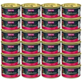 ANIMONDA Vom Feinsten Mousse z wołowiną i kaczką 24x85g mus dla kotów