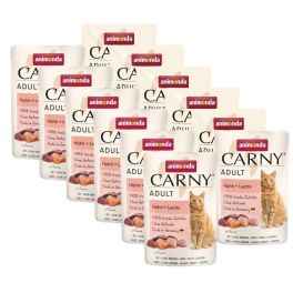 ANIMONDA Carny Adult Pouch Kurczak i łosoś12x85g mokra karma dla kotów
